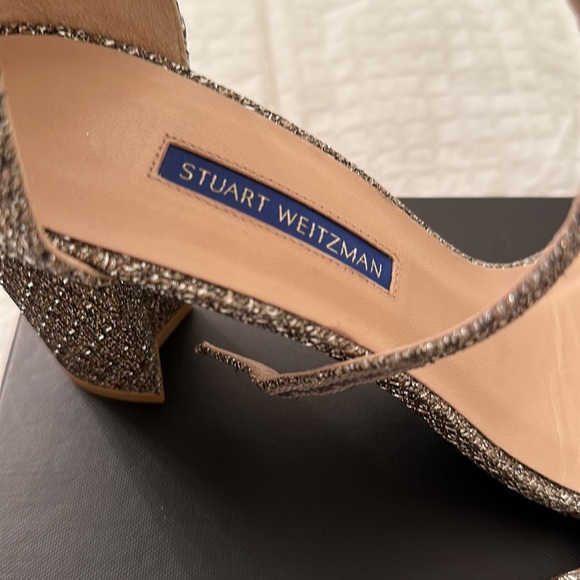 Stuart Weitzman beaded sandal size 9 1/2 - Picture 4 of 11
